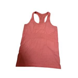 Lululemon pink/peach tank top no tag measurements provided fits like sz S yoga